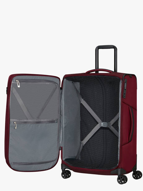 Soepele Reiskoffer Respark Samsonite Violet respark KJ3006 ander zicht 4